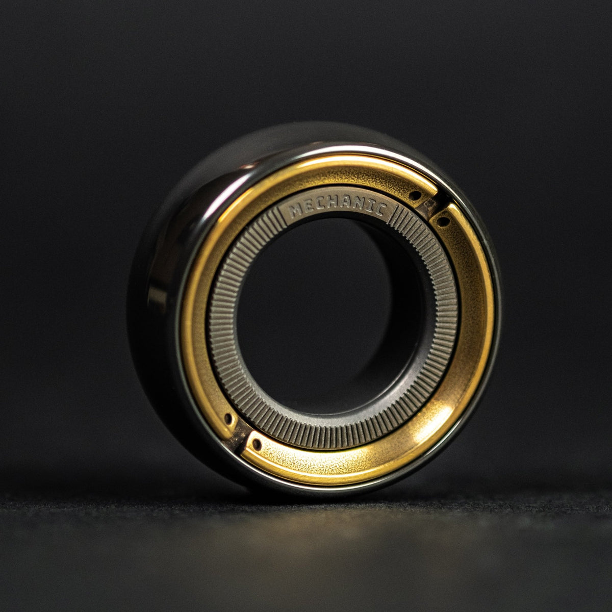 Lautie Mechanic - C Fidget Ring - Zirconium - URBAN EDC®