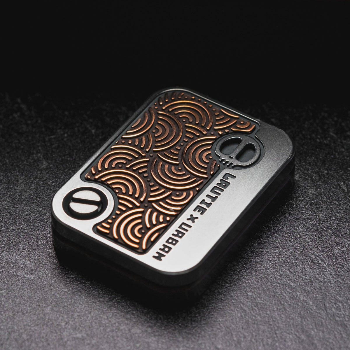 Lautie x URBAN Shuffle - Stainless Steel & Copper Seigaiha (Exclusive) - URBAN EDC®
