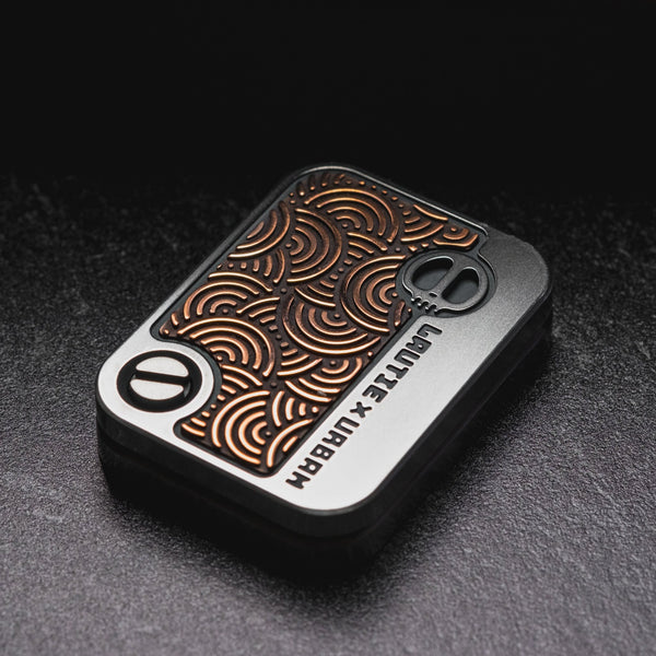Lautie x URBAN Shuffle - Stainless Steel & Copper Seigaiha (Exclusive) - URBAN EDC®