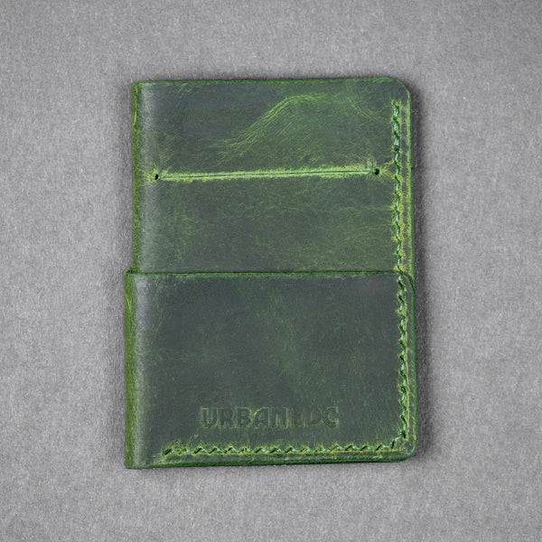 Lex Wallet - Lime Full - Grain Buffalo Leather - URBAN EDC®