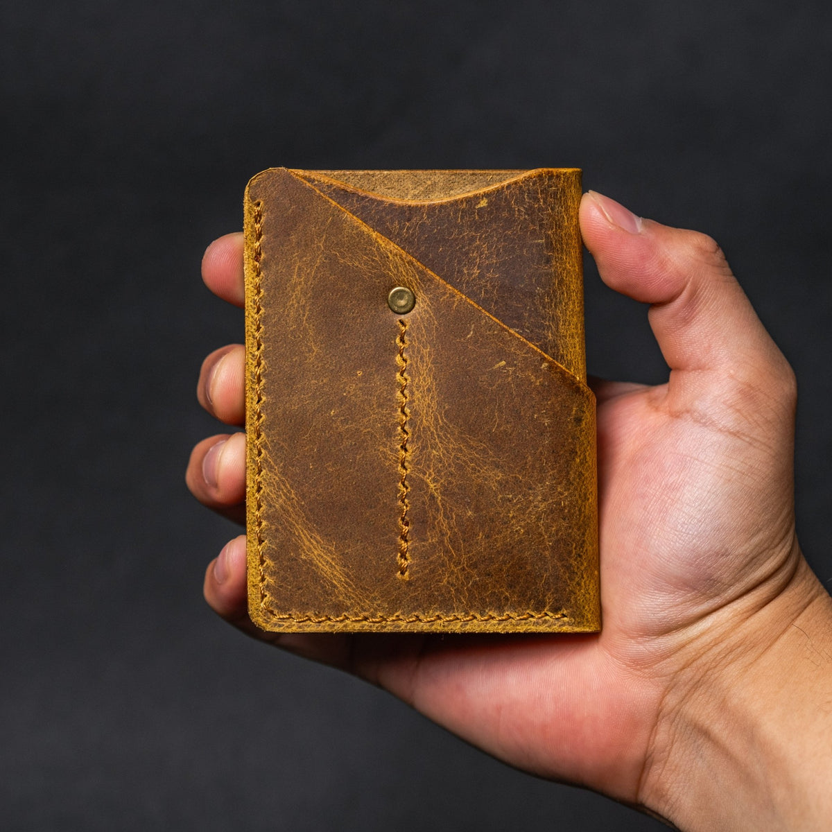 Lex Wallet - Sunflower Full - Grain Buffalo Leather - URBAN EDC®