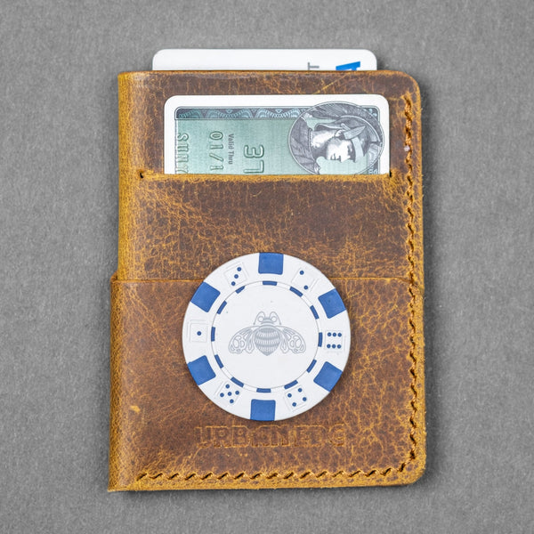 Lex Wallet - Sunflower Full - Grain Buffalo Leather - URBAN EDC®