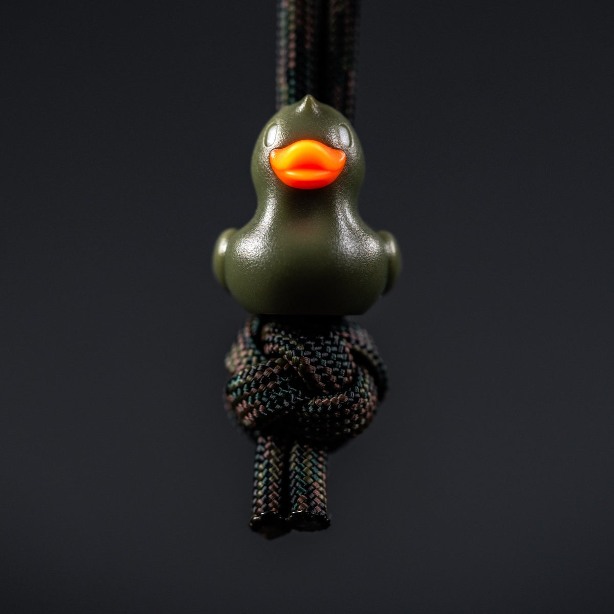 Lucky Duck Lanyard Bead - Army Green - URBAN EDC®