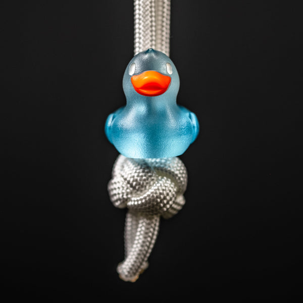 Lucky Duck Lanyard Bead - Blue Glacier - URBAN EDC®