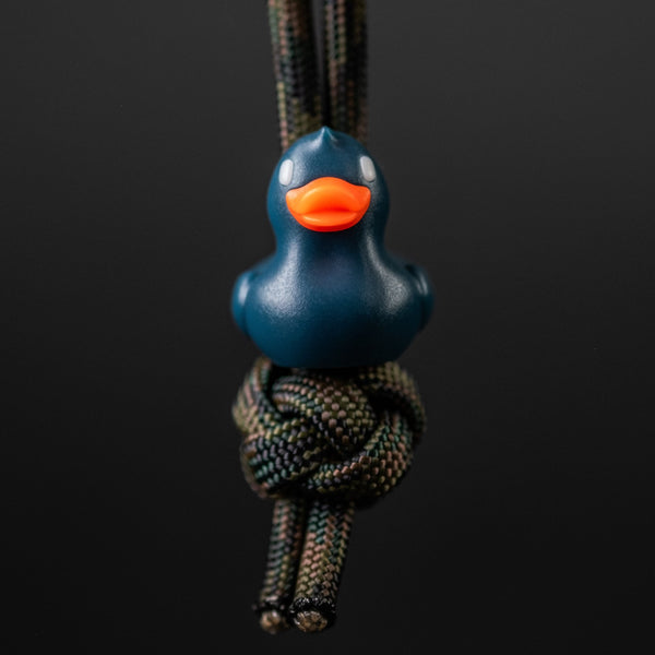 Lucky Duck Lanyard Bead - Navy - URBAN EDC®