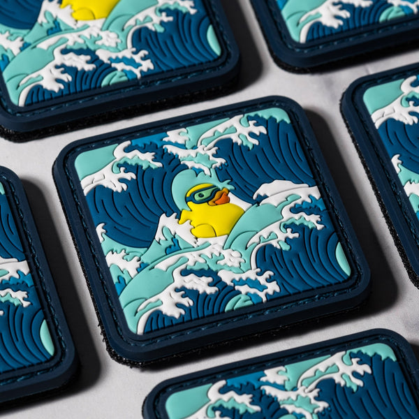 Lucky Duck Seigaiha RE Patch - 2x2 - URBAN EDC®