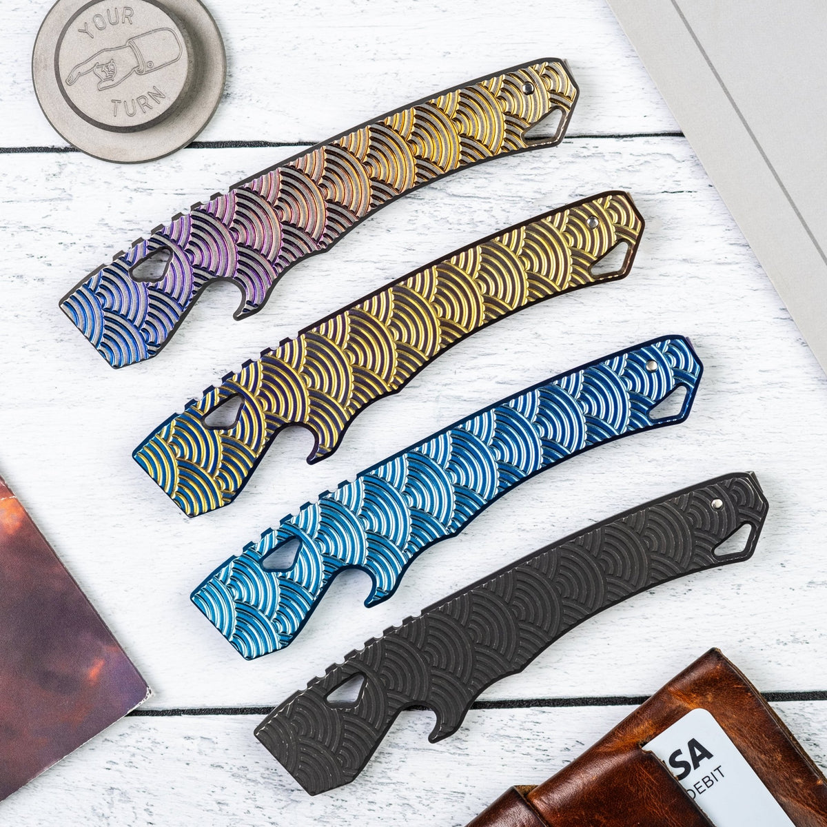 LynchNW Best Case Scenario V1.2 - Seigaiha Titanium (Exclusive) - URBAN EDC®