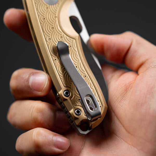 LynchNW URBAN F5.5 Pocket Clip - Titanium - URBAN EDC®
