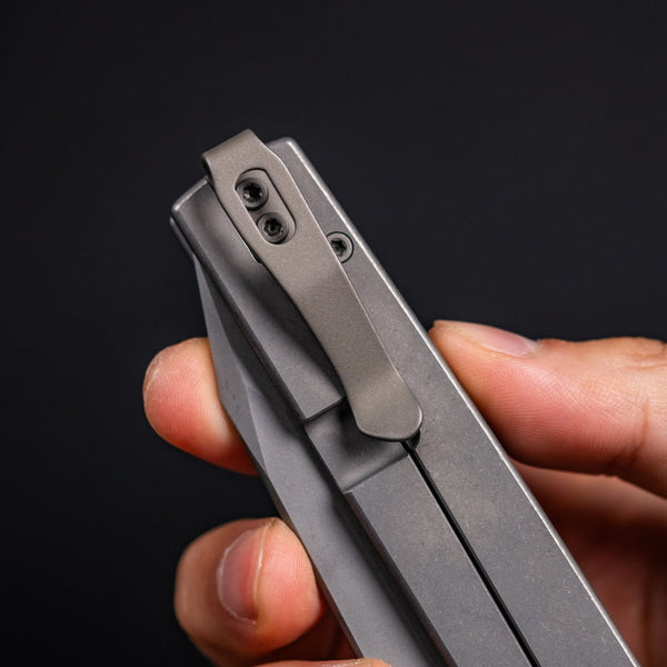 LynchNW URBAN Miso Titanium Pocket Clip - URBAN EDC®