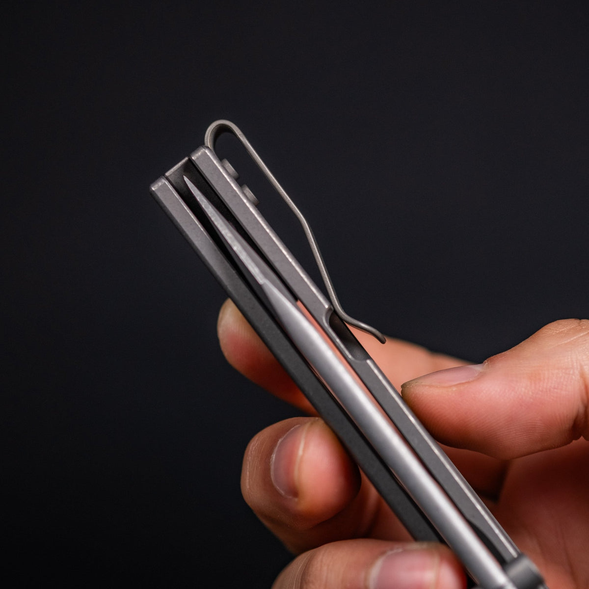 LynchNW URBAN Miso Titanium Pocket Clip - URBAN EDC®