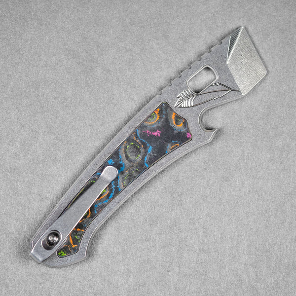 LynchNW x URBAN Best Case Scenario v2 Prybar - 80s Camo Carbon - URBAN EDC®