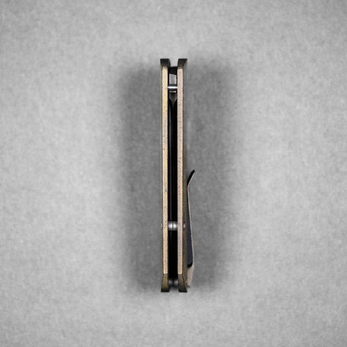 McNees x URBAN Dixon - Tiger - Striped Magnacut & Green Bronze Titanium w/ Chaos Seigaiha™ - URBAN EDC®
