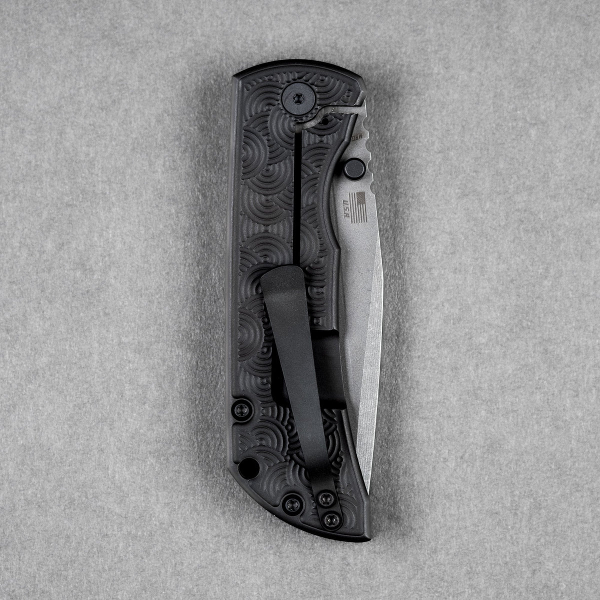 McNees x URBAN MAC 2 3.5 - Tanto w/ Black Chaos Seigaiha Titanium - URBAN EDC®
