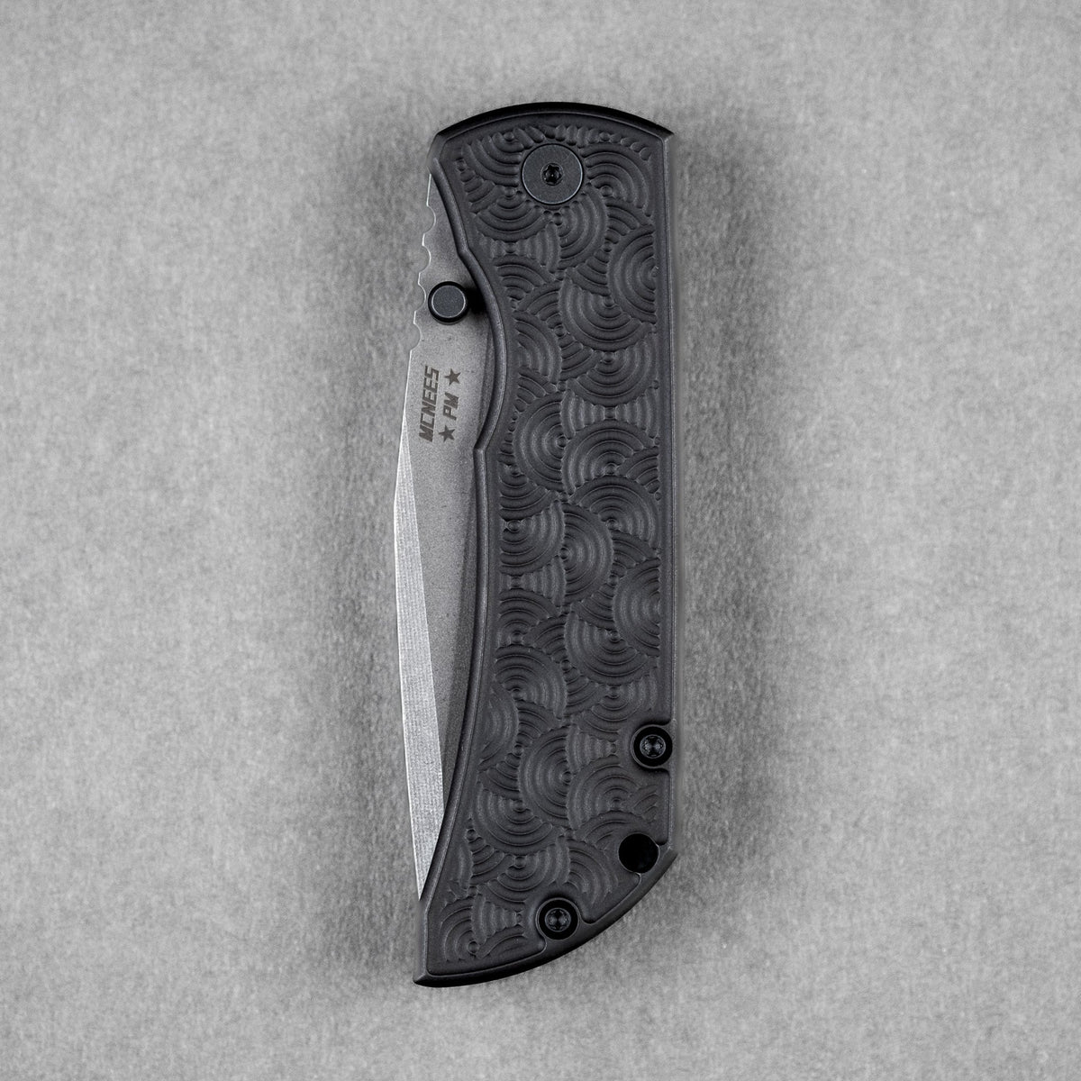 McNees x URBAN MAC 2 3.5 - Tanto w/ Black Chaos Seigaiha Titanium - URBAN EDC®