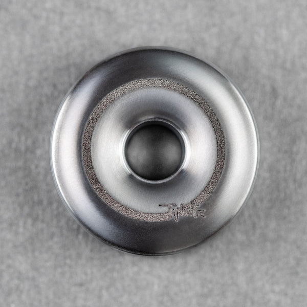 MetalMorphosis x URBAN TiNutz Seigaiha Worry Stone - Titanium - URBAN EDC®