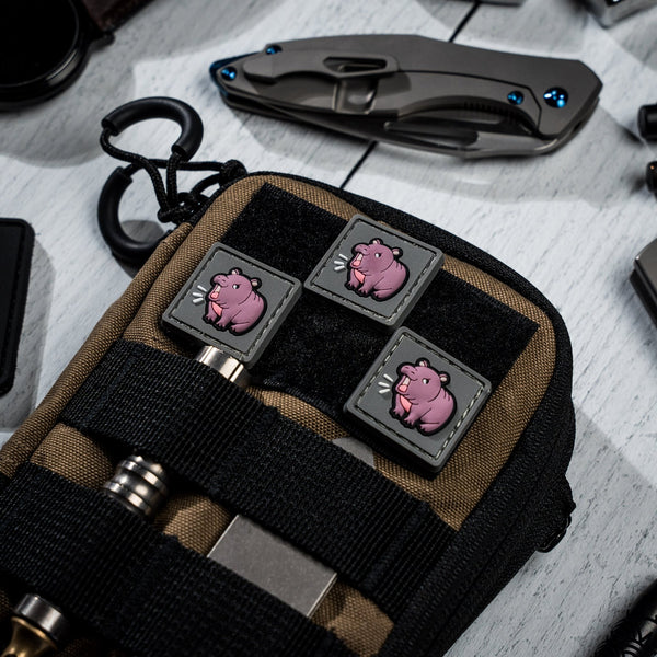 'Moo Deng' the Baby Pygmy Hippo RE Patch - URBAN EDC®