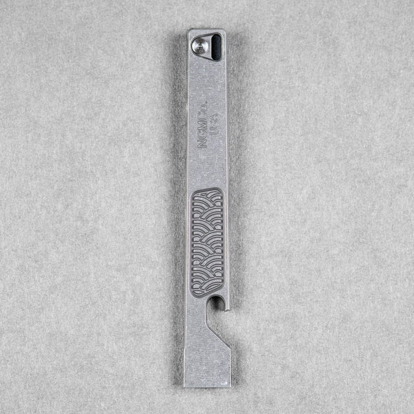 Nice Guy Machine Co x URBAN Mr. NiceBar v2 - Deep Seigaiha Titanium - URBAN EDC®