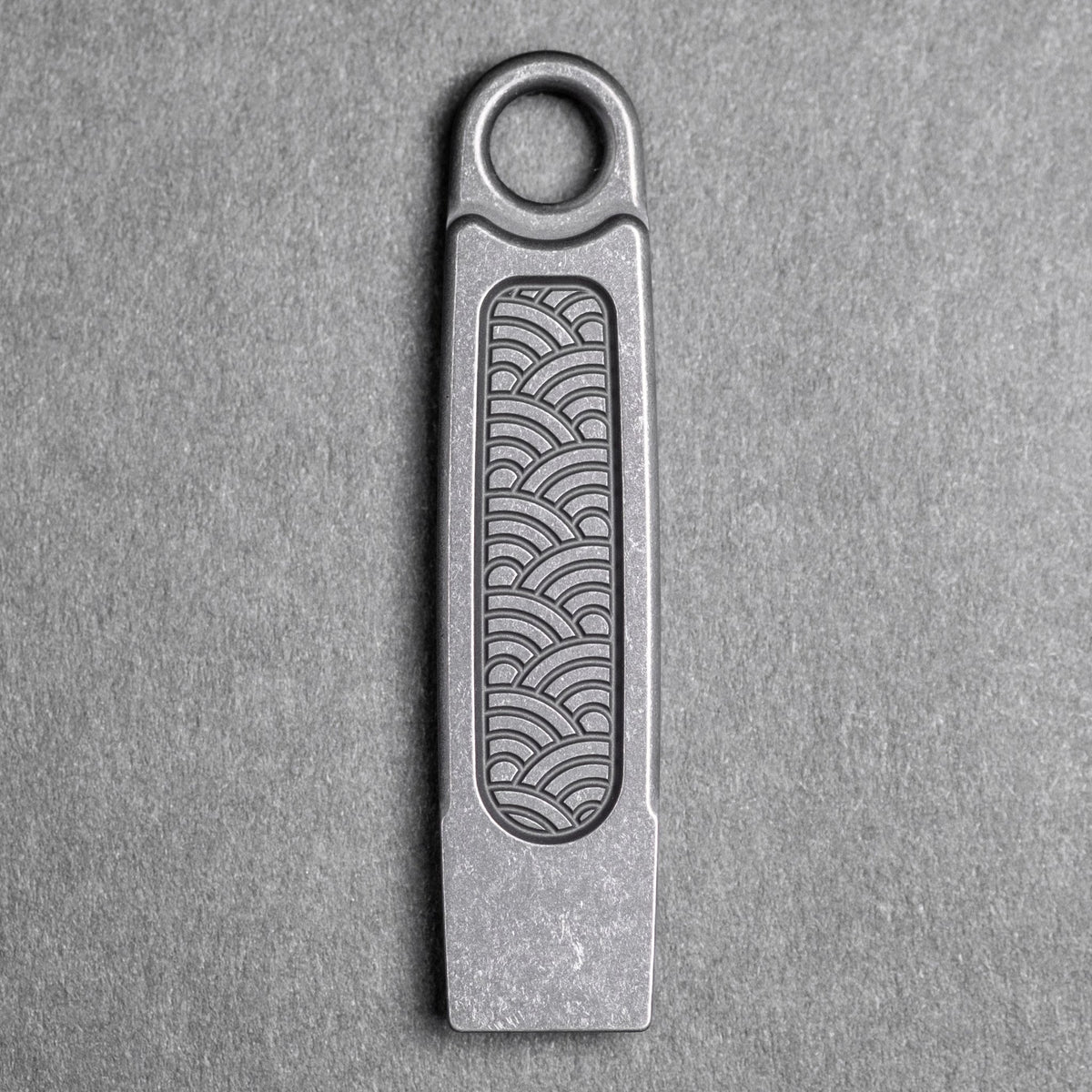 Nice Guy Machine Co x URBAN My First Prybar - Seigaiha Titanium - URBAN EDC®