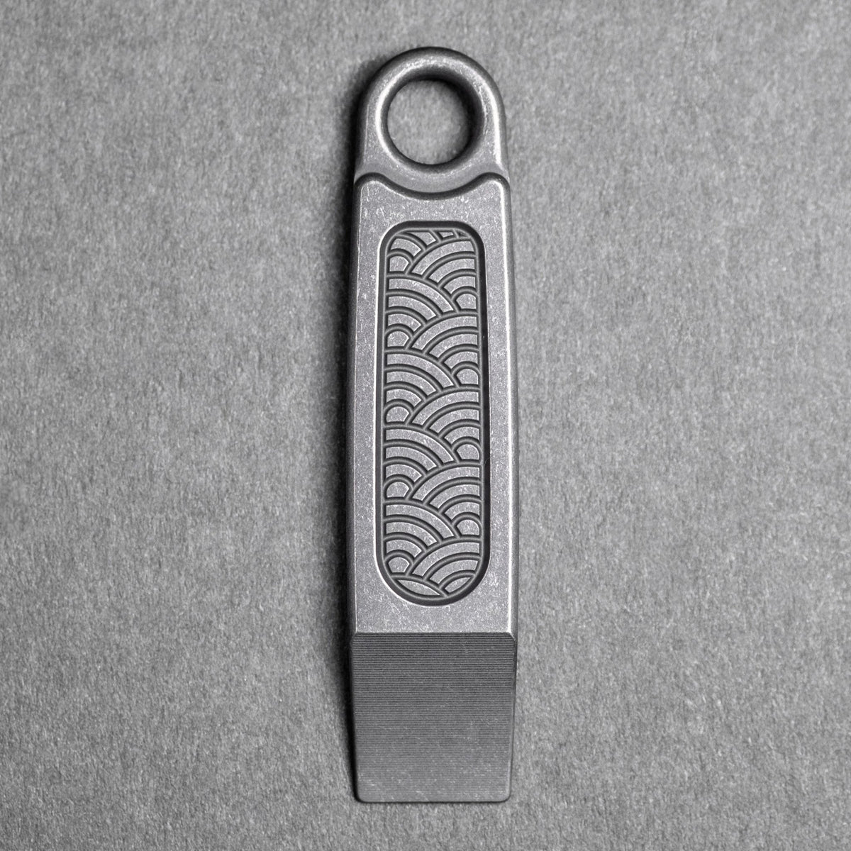 Nice Guy Machine Co x URBAN My First Prybar - Seigaiha Titanium - URBAN EDC®