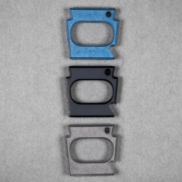 OEG EDC x URBAN Wide Mouth Keystone - Chaos Seigaiha™ Titanium - URBAN EDC®