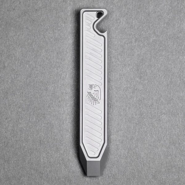 Peace Neighbor Archon Prybar - Plain Titanium - URBAN EDC®