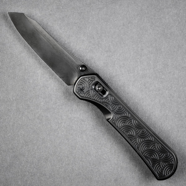 Piratech x URBAN Kraken - Mirror - Polished DLC S90V w/ DLC Titanium Chaos Seigaiha - URBAN EDC®