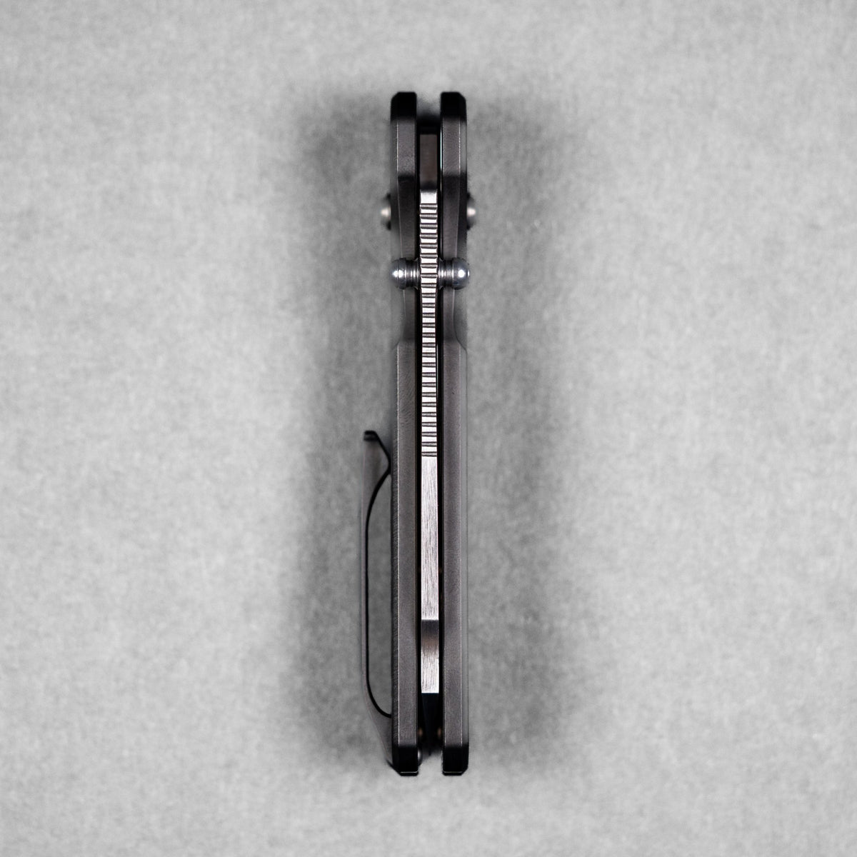 Piratech x URBAN Tsunami - Satin S90V w/ DLC Bead Blast Titanium Chaos Seigaiha™ - URBAN EDC®
