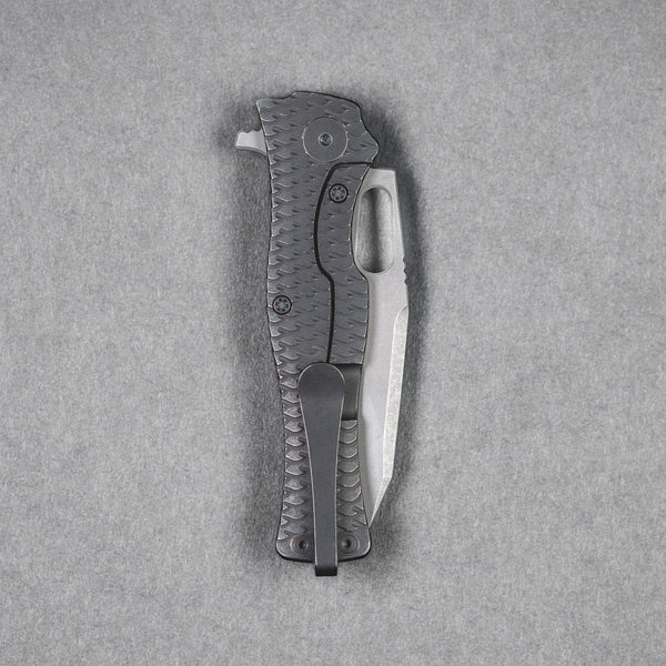 Pre - Order: URBAN Castellan - Darkwashed Magnacut & Blackwashed Titanium w/ Dragon Scale - URBAN EDC®