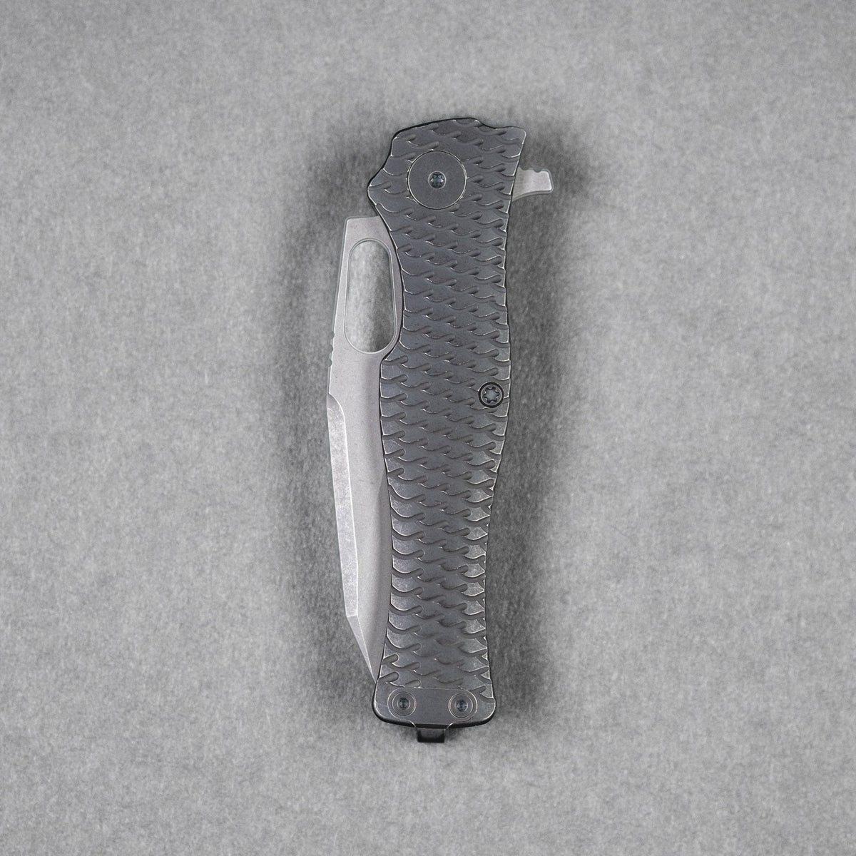 Pre - Order: URBAN Castellan - Darkwashed Magnacut & Blackwashed Titanium w/ Dragon Scale - URBAN EDC®