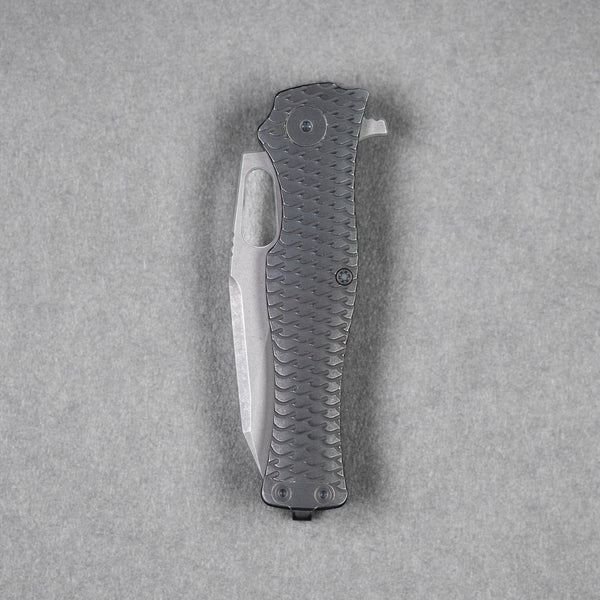 Pre - Order: URBAN Castellan - Darkwashed Magnacut & Blackwashed Titanium w/ Dragon Scale - URBAN EDC®