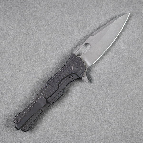 Pre - Order: URBAN Castellan - Darkwashed Magnacut & Blackwashed Titanium w/ Dragon Scale - URBAN EDC®