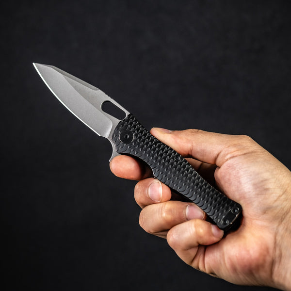 Pre - Order: URBAN Castellan - Darkwashed Magnacut & Blackwashed Titanium w/ Dragon Scale - URBAN EDC®