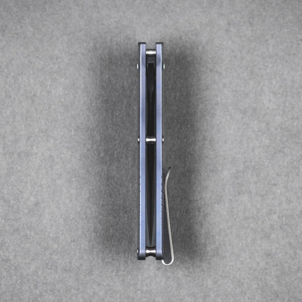 Pre - Order: URBAN Castellan - Two - Toned Magnacut & Blurple Titanium w/ Dragon Scale - URBAN EDC®