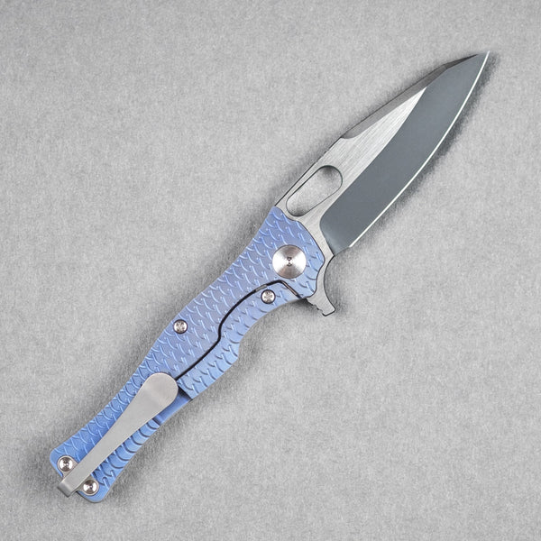 Pre - Order: URBAN Castellan - Two - Toned Magnacut & Blurple Titanium w/ Dragon Scale - URBAN EDC®