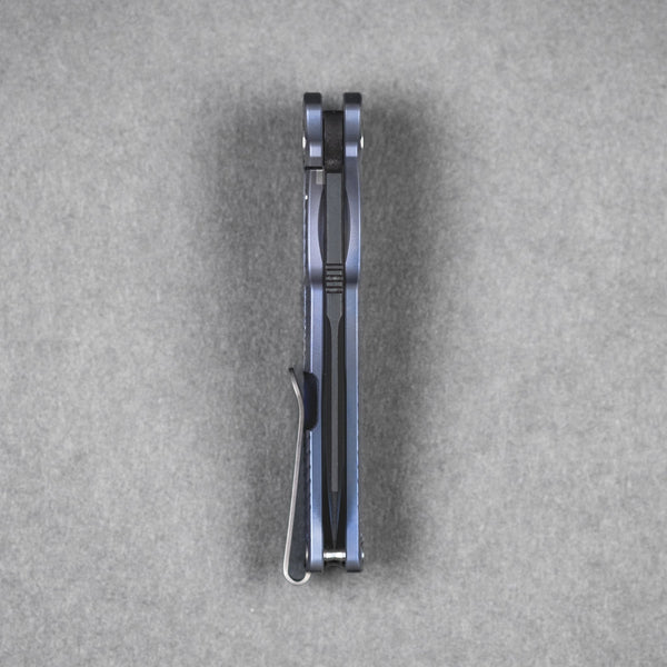 Pre - Order: URBAN Castellan - Two - Toned Magnacut & Blurple Titanium w/ Dragon Scale - URBAN EDC®
