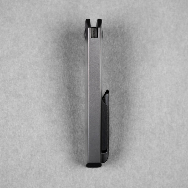 Pre - Order: URBAN Isurus - Satin Magnacut & Bead Blasted Ti w/ Blackwashed Hardware - URBAN EDC®