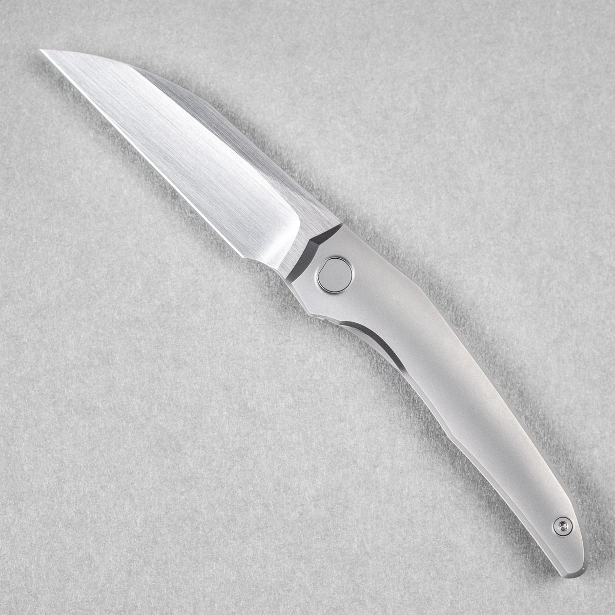Pre - Order: URBAN Nitroglide - Hand - Rubbed Magnacut w/ Blasted Titanium - URBAN EDC®