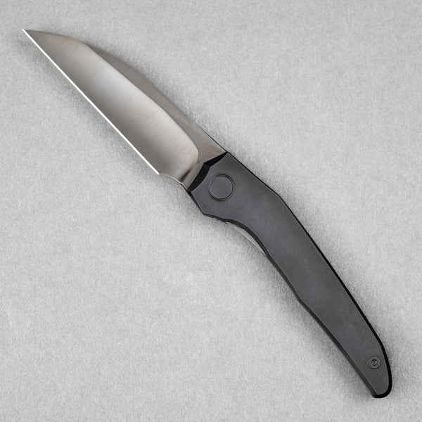 Pre - Order: URBAN Nitroglide - Polished DLC Magnacut w/ Blackwashed Titanium - URBAN EDC®