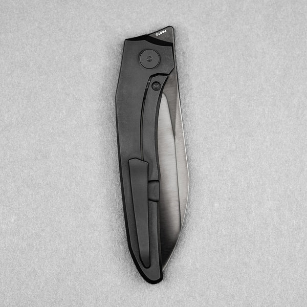 Pre - Order: URBAN Nitroglide - Polished DLC Magnacut w/ Blackwashed Titanium - URBAN EDC®