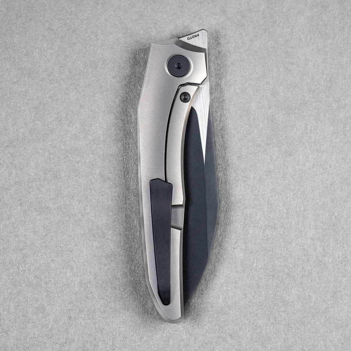 Pre - Order: URBAN Nitroglide - Two - Toned Magnacut w/ Blasted Titanium - URBAN EDC®
