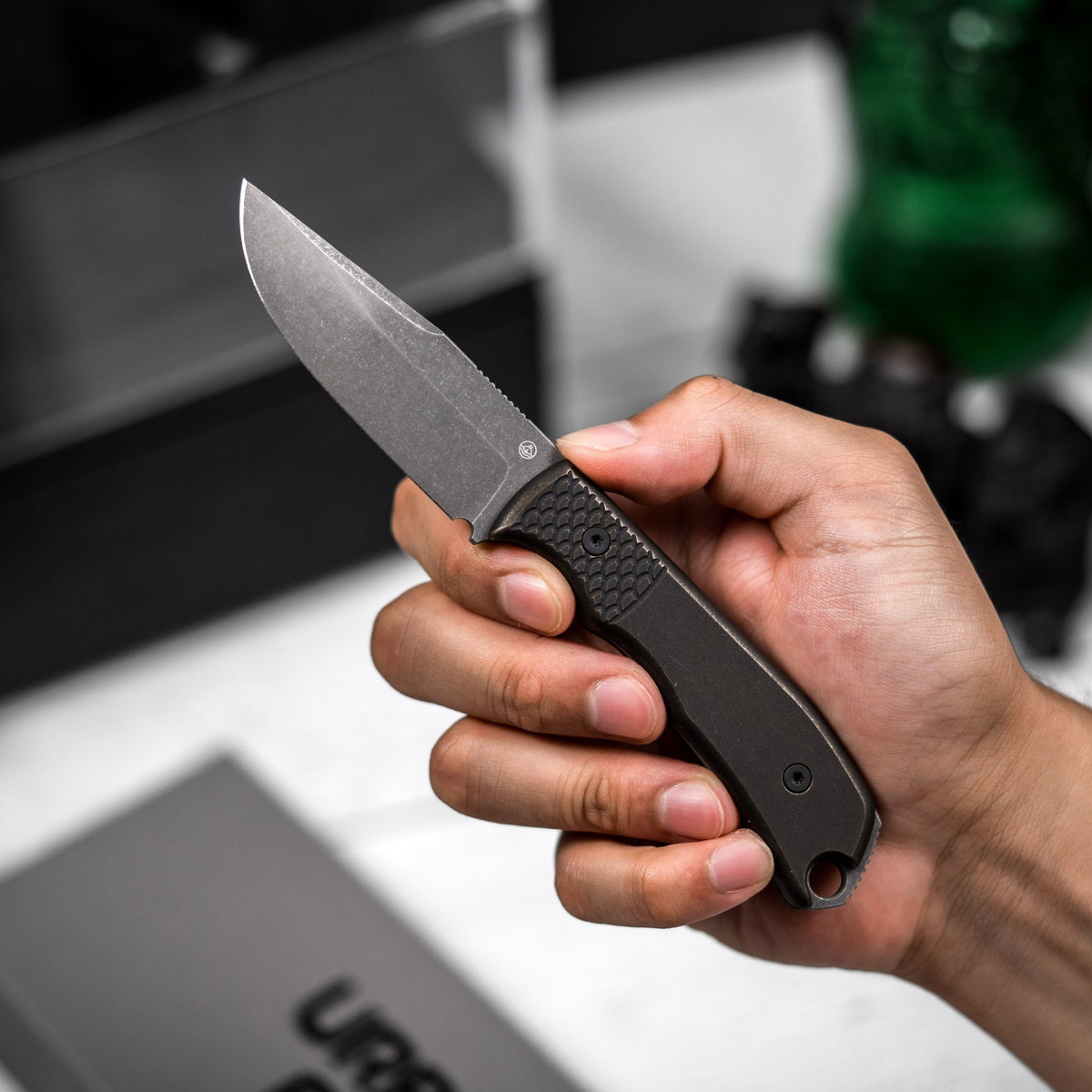 Pre-Order: URBAN Sea Dweller - Acid-Etched Vanax & Antiqued Bronze - URBAN EDC®