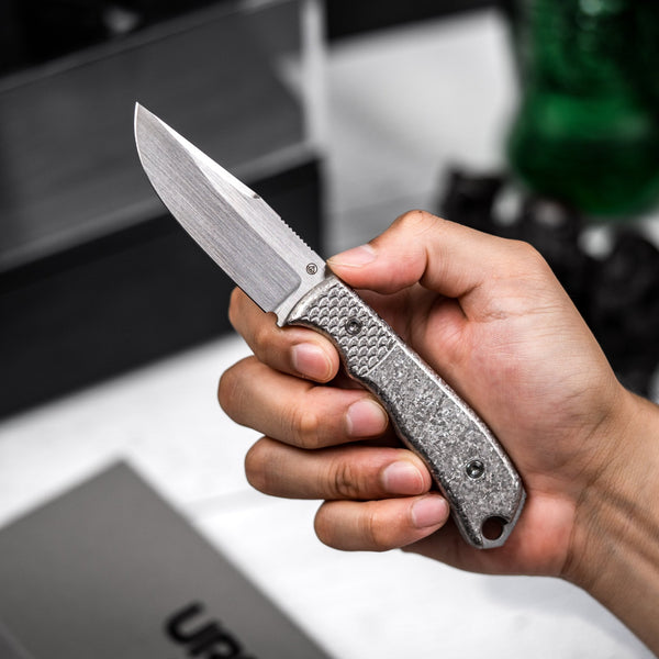 Pre-Order: URBAN Sea Dweller - Hand-Rubbed Vanax & Crystal Titanium - URBAN EDC®