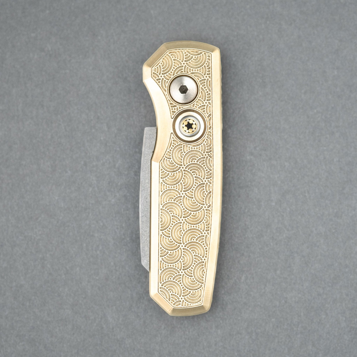 Pro - Tech Knives Seigaiha Runt 5 - Magnacut & Bronze (Limited & Custom) - URBAN EDC®