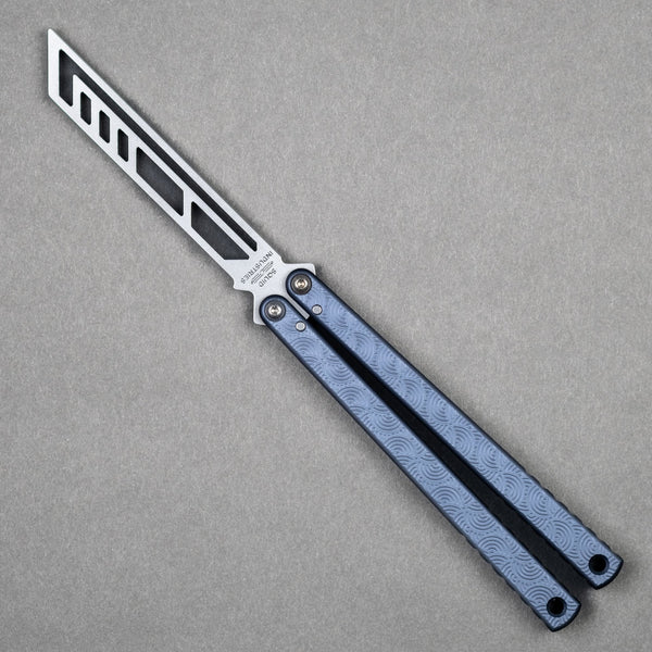 Squid Industries X URBAN Krake Raken Trainer V3 - Chaos Seigaiha Gunmetal - URBAN EDC®