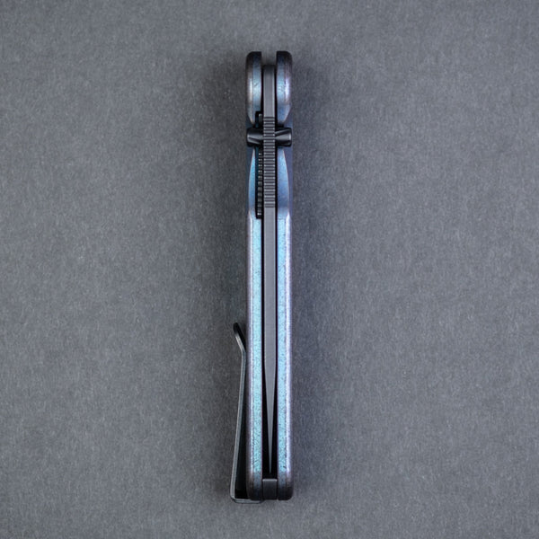 Tactile Knife Co. Rockwall Thumbstud - Blurple & DLC Seigaiha (Exclusive) - URBAN EDC®