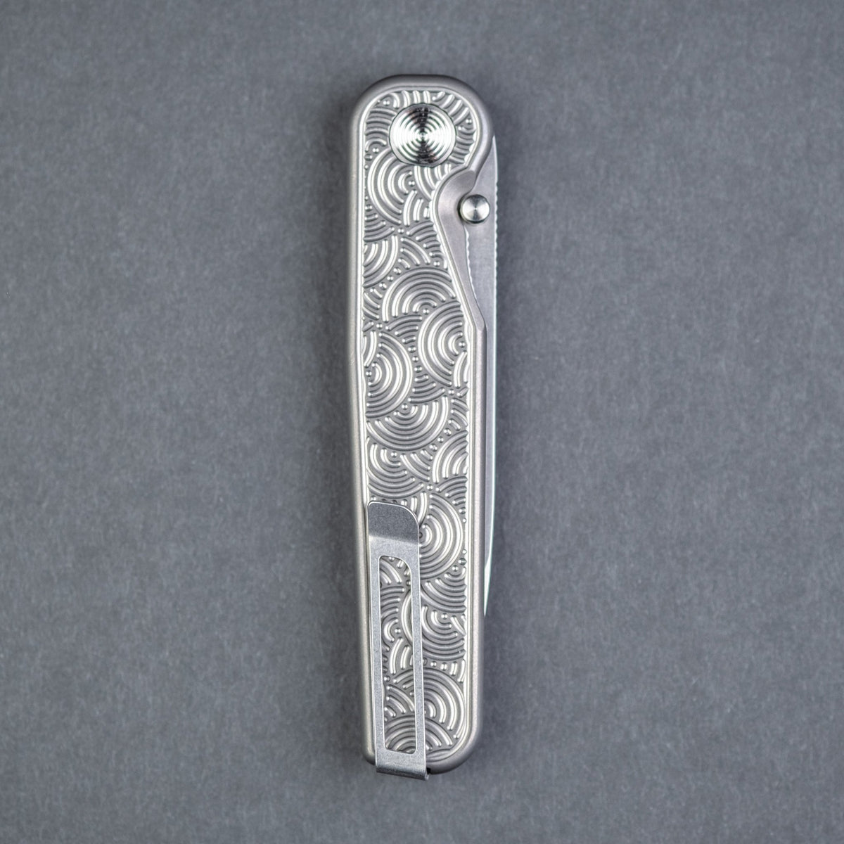 Tactile Knife Co. Rockwall Thumbstud - Darkwash Seigaiha (Exclusive) - URBAN EDC®