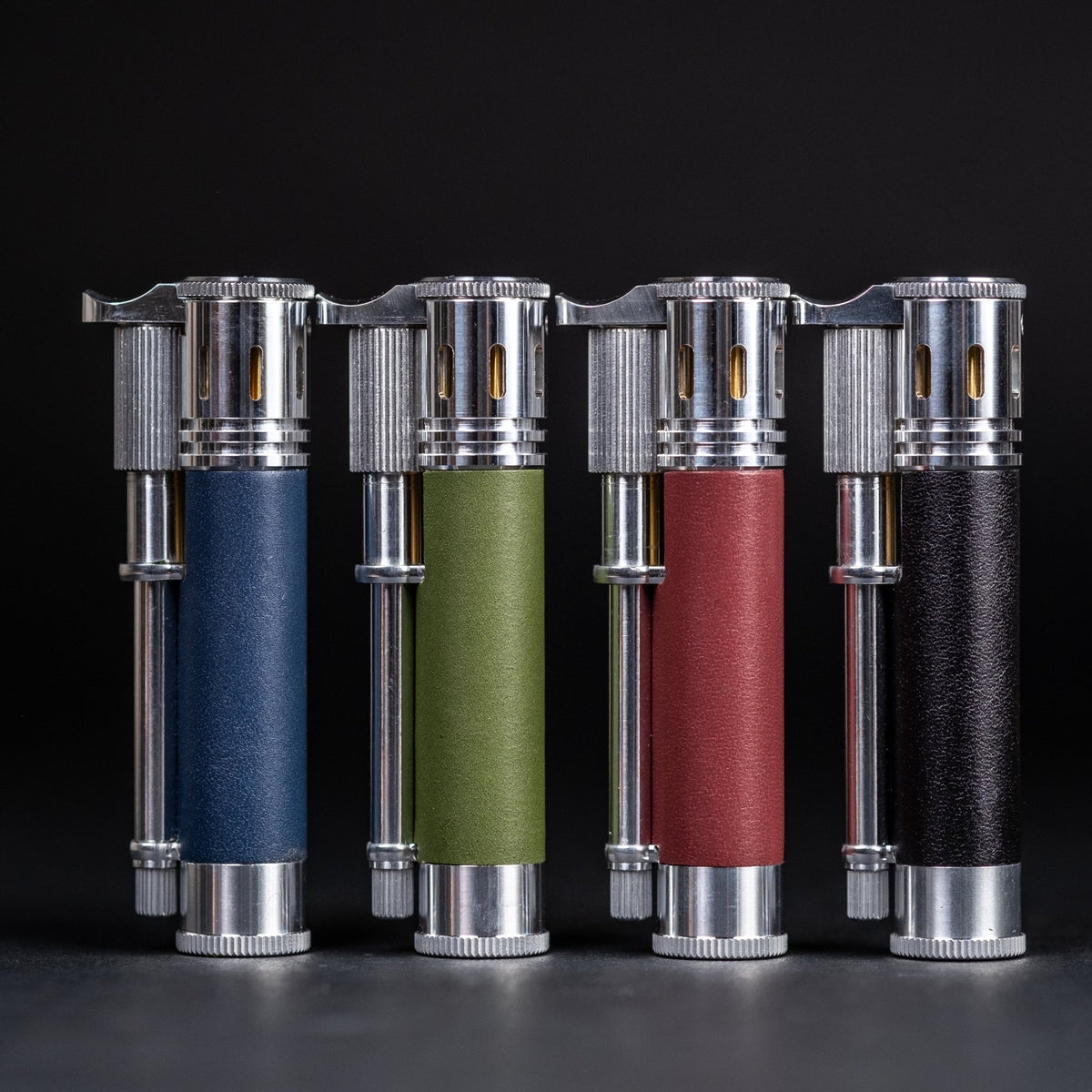 Tokyo Pipe Co. Douglass Field S+ Lighter - Duralumin & Leather - URBAN EDC®