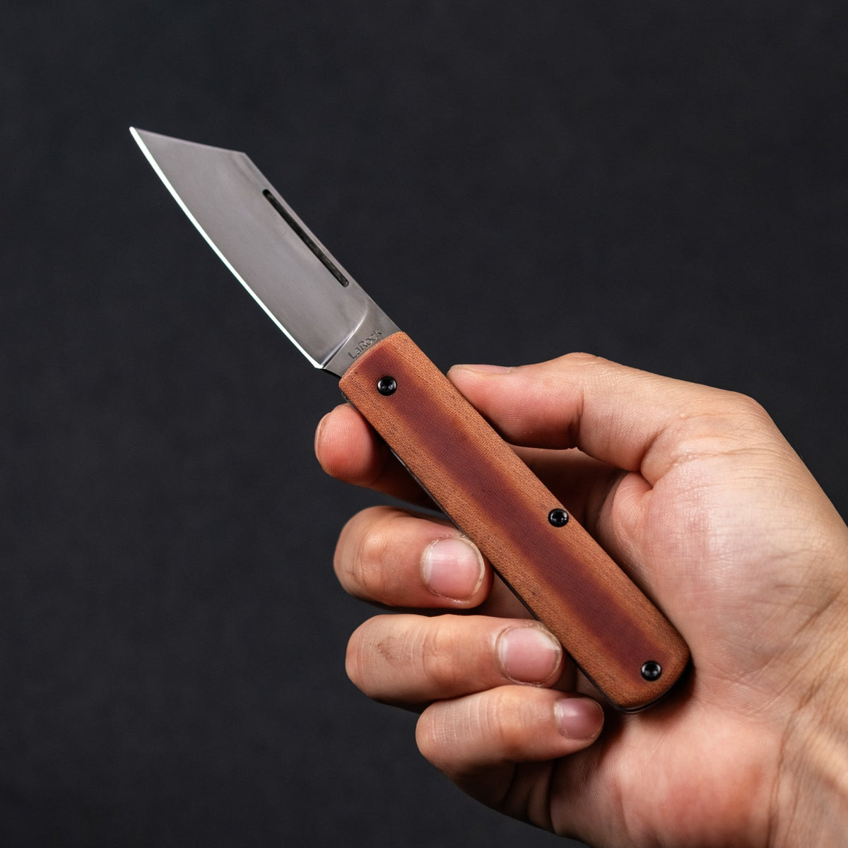 Tracy LaRock Higo - Jack - Natural Linen Micarta (Custom) - URBAN EDC®