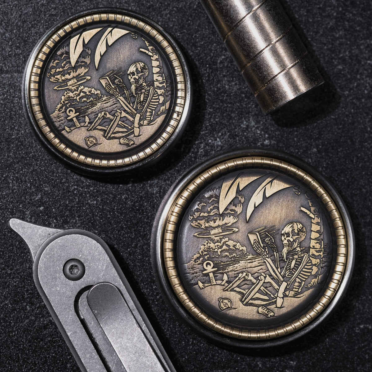Umburry x URBAN Armored Haptic Coin - Shipwrecked - URBAN EDC®