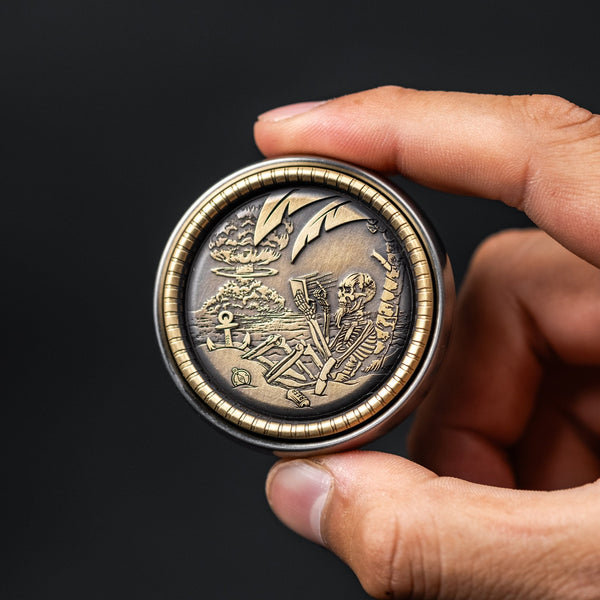 Umburry x URBAN Armored Haptic Coin - Shipwrecked - URBAN EDC®